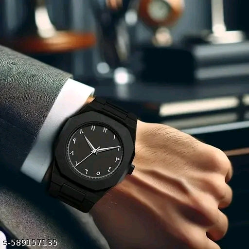 Shafs Mens Arabic Dial Watch