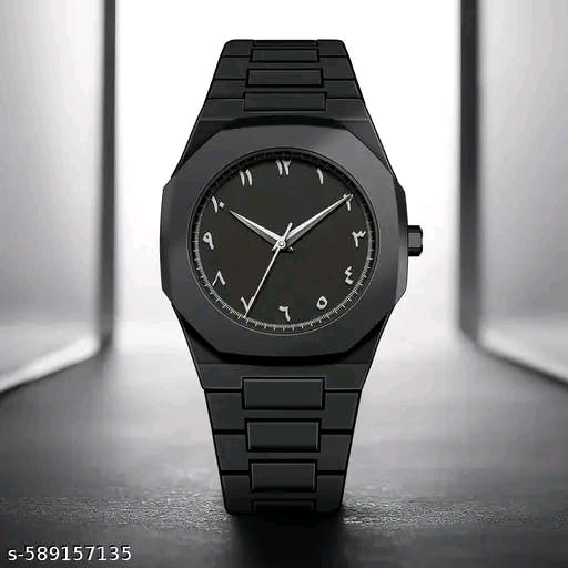 Shafs Mens Arabic Dial Watch
