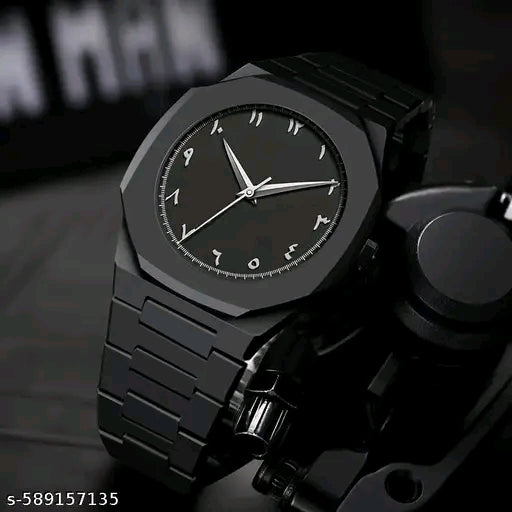 Shafs Mens Arabic Dial Watch